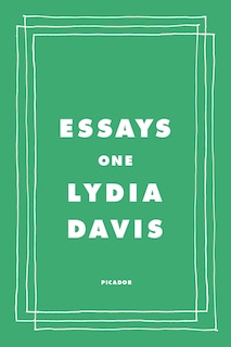 Front cover_Essays One