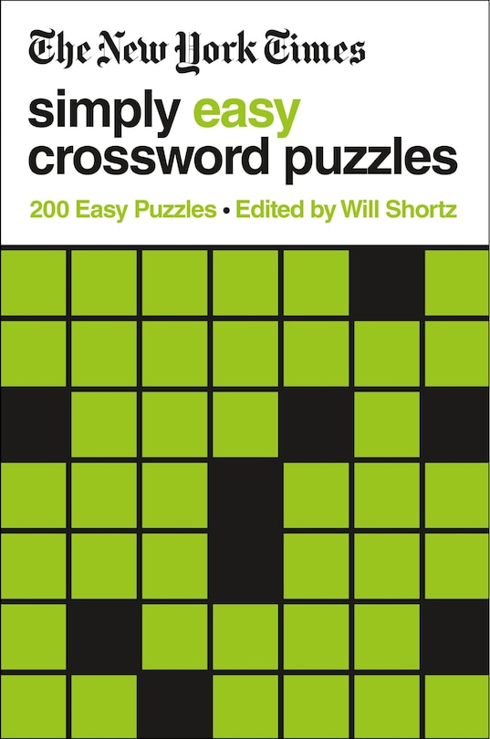 Front cover_The New York Times Simply Easy Crossword Puzzles