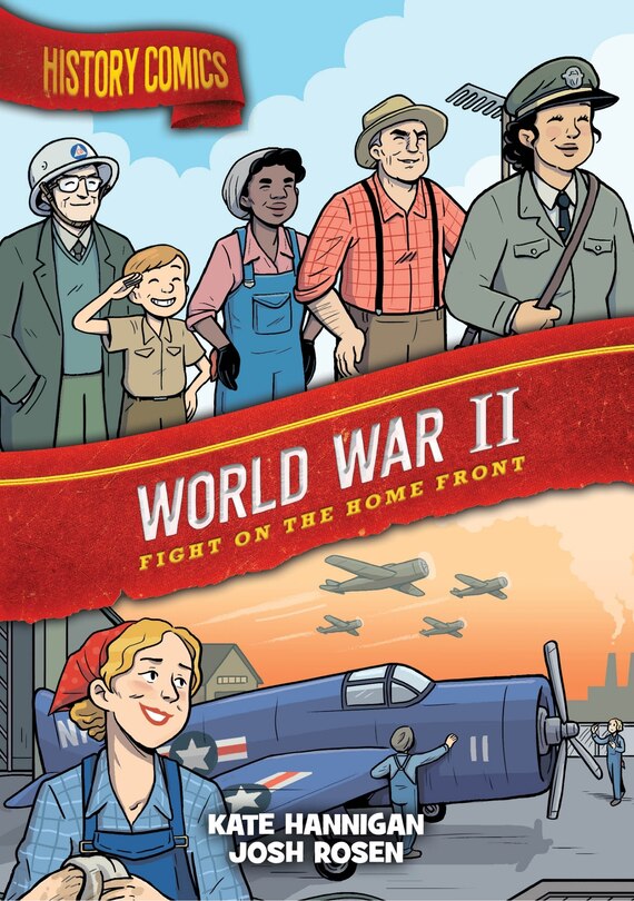 Front cover_History Comics: World War II