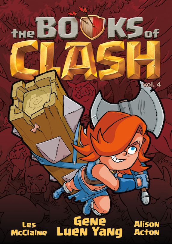 Front cover_The Books of Clash Volume 4: Legendary Legends of Legendarious Achievery