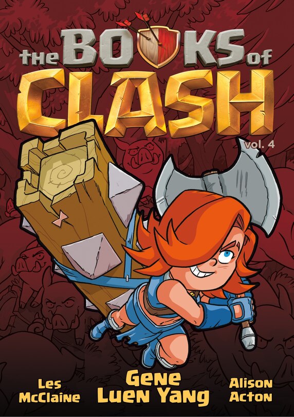 Front cover_The Books of Clash Volume 4: Legendary Legends of Legendarious Achievery