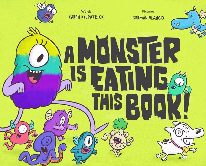 Front cover_A Monster Is Eating This Book