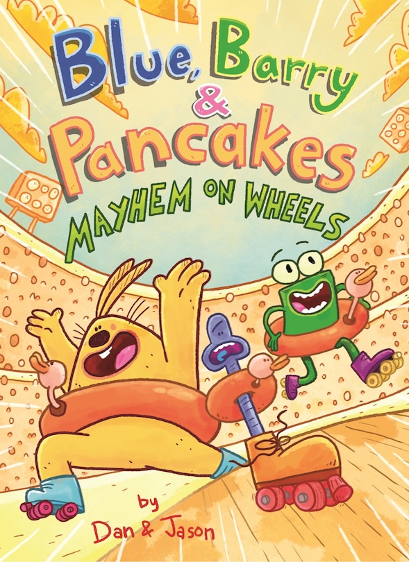 Front cover_Blue, Barry & Pancakes: Mayhem on Wheels