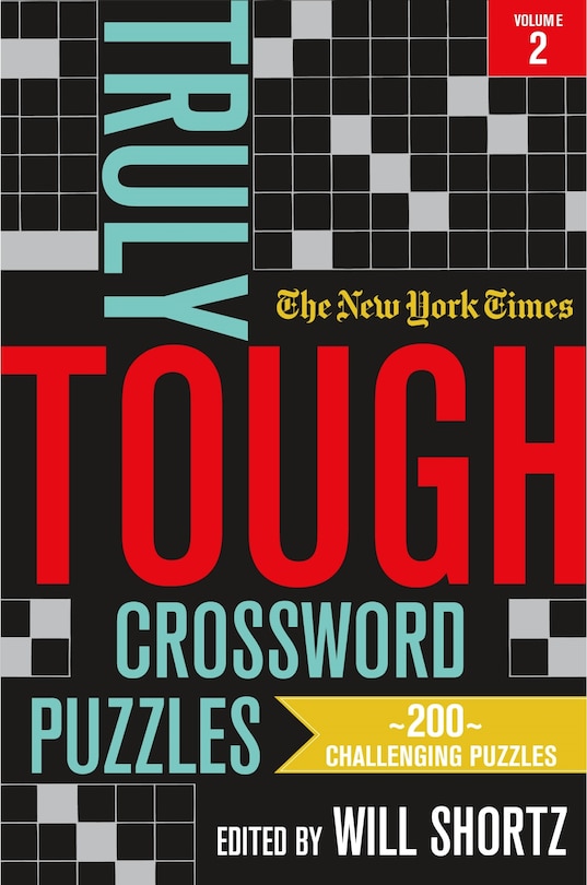 Front cover_The New York Times Truly Tough Crossword Puzzles, Volume 2