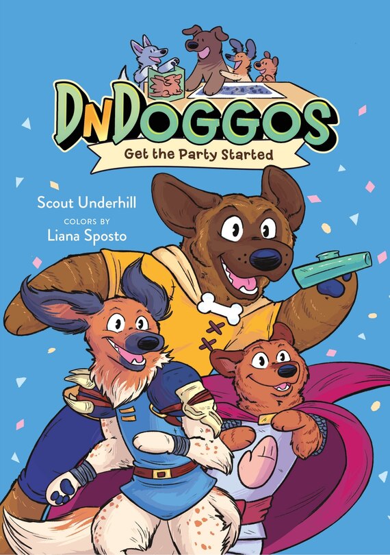 Front cover_DnDoggos: Get the Party Started