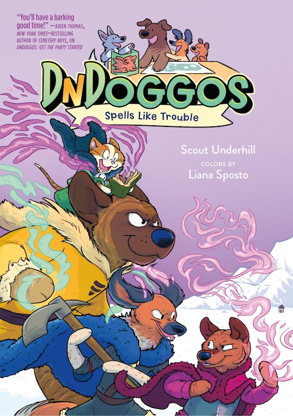 Front cover_DnDoggos: Spells Like Trouble