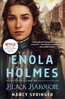Front cover_Enola Holmes and the Black Barouche