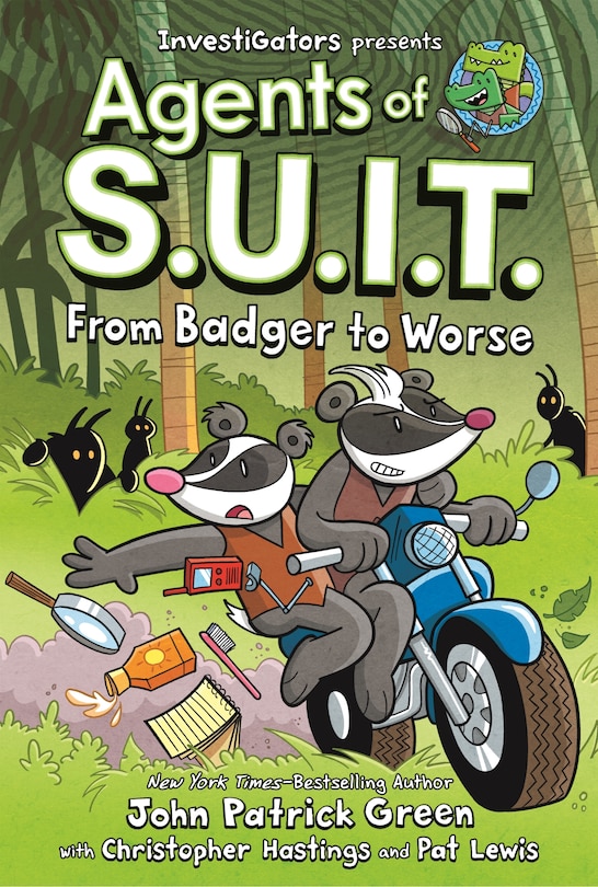 Front cover_InvestiGators: Agents of S.U.I.T.: From Badger to Worse