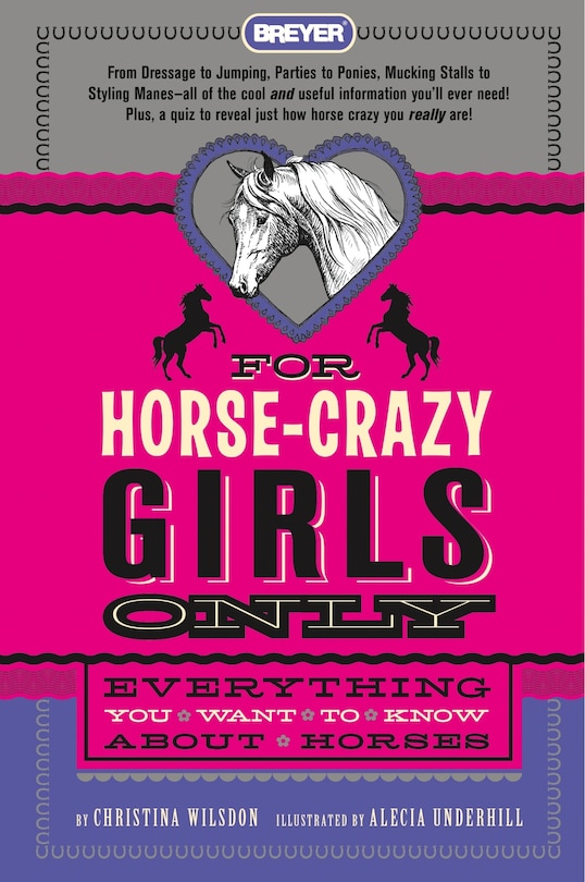 Front cover_For Horse-crazy Girls Only