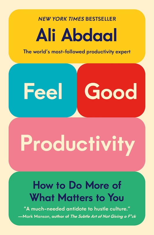 Front cover_Feel-Good Productivity
