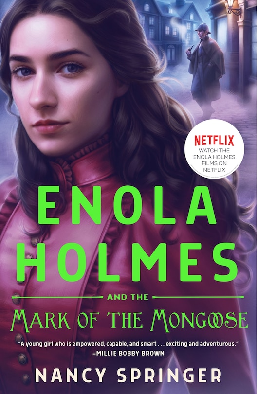 Front cover_Enola Holmes and the Mark of the Mongoose