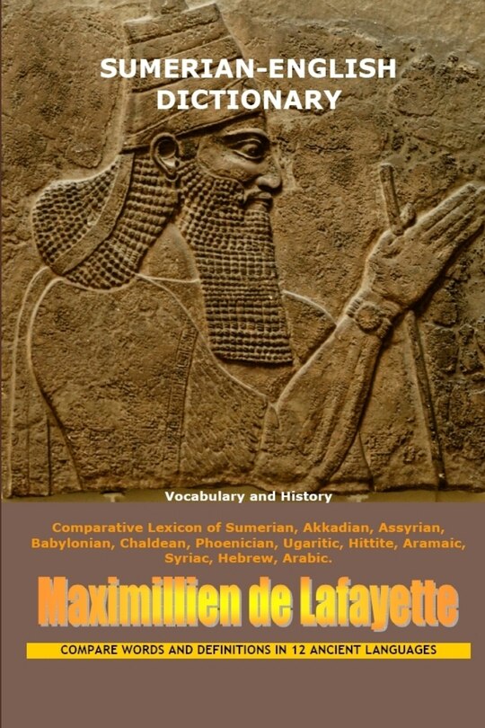 Front cover_Sumerian-English Dictionary