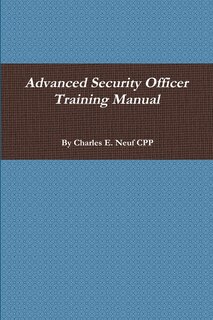 Front cover_Advanced Security Officer Training Manual