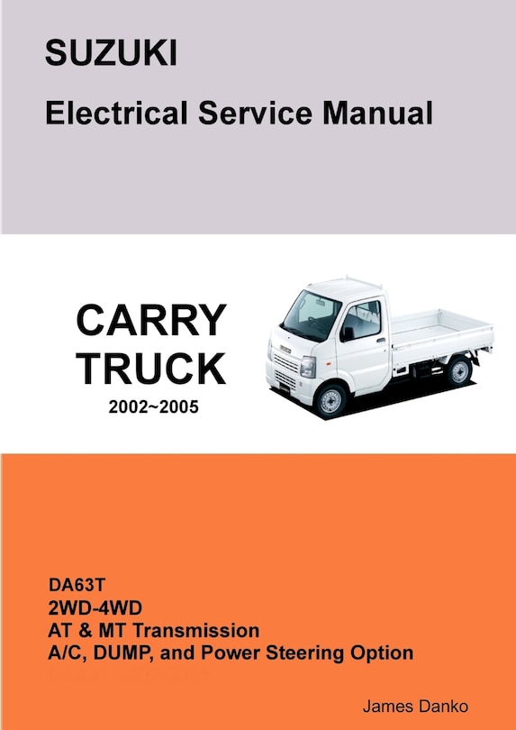 Couverture_SUZUKI CARRY DA63T Electrical Service Manual & Diagrams
