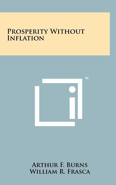 Couverture_Prosperity Without Inflation