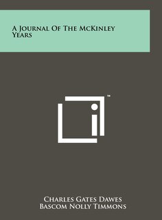 Front cover_A Journal Of The McKinley Years