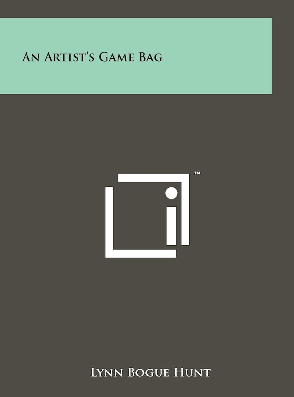 Front cover_An Artist's Game Bag