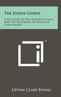 Front cover_The Essene Christ
