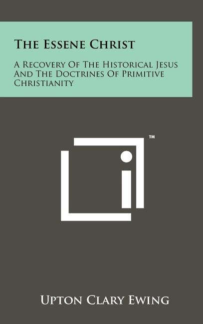 Front cover_The Essene Christ