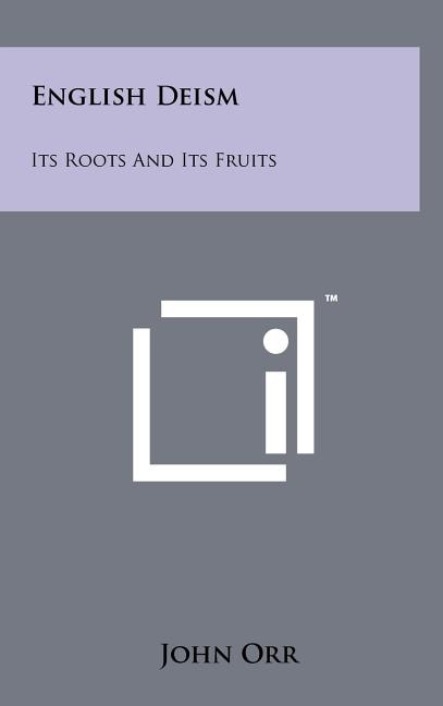 Front cover_English Deism