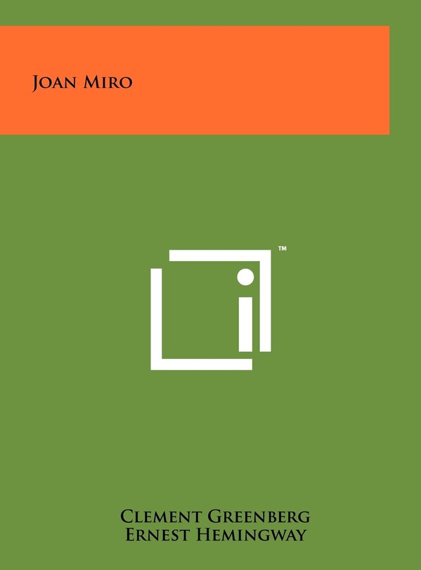 Front cover_Joan Miro
