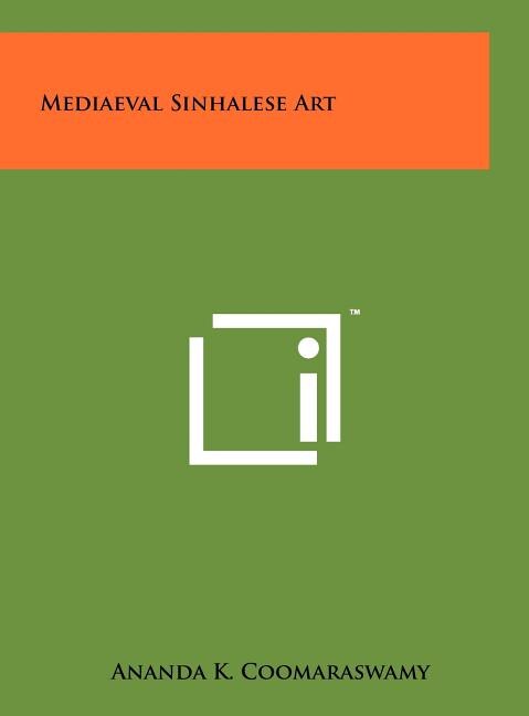 Front cover_Mediaeval Sinhalese Art