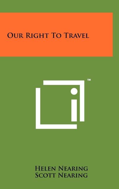 Front cover_Our Right To Travel