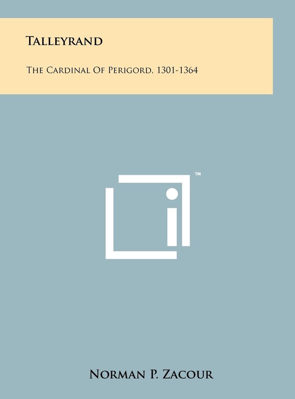 Front cover_Talleyrand
