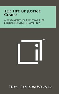 Front cover_The Life of Justice Clarke