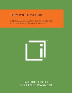 Front cover_They Will Never Die