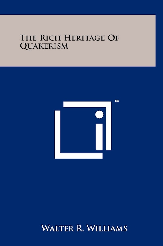 Couverture_The Rich Heritage of Quakerism