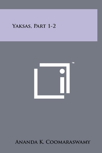 Front cover_Yaksas, Part 1-2