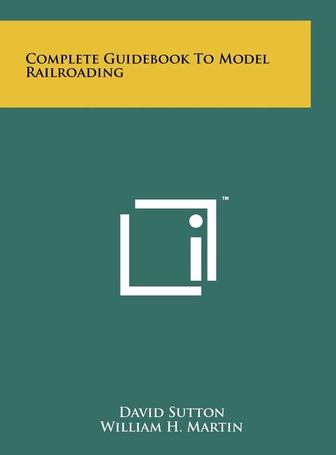 Front cover_Complete Guidebook To Model Railroading