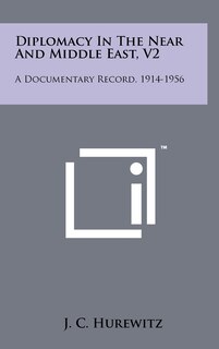 Couverture_Diplomacy In The Near And Middle East, V2