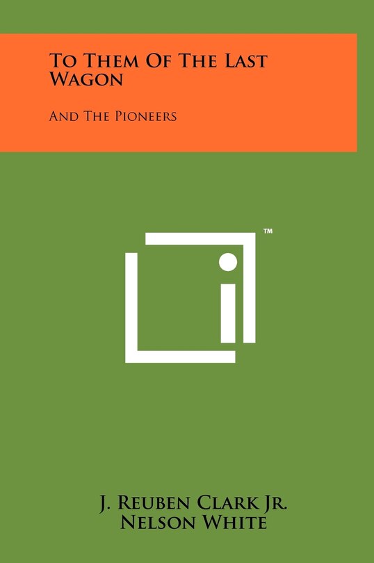 Couverture_To Them of the Last Wagon