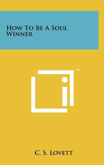 Front cover_How to Be a Soul Winner