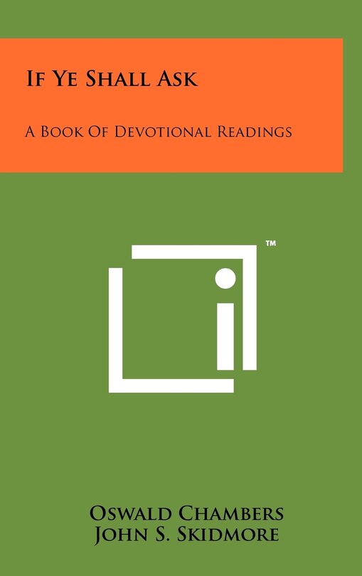 Front cover_If Ye Shall Ask