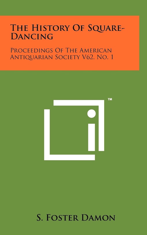 Front cover_The History Of Square-Dancing
