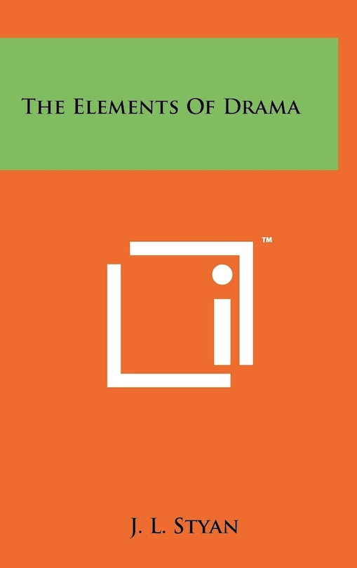 Couverture_The Elements Of Drama