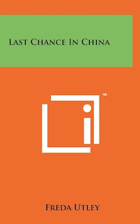 Front cover_Last Chance in China