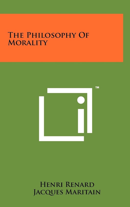 Couverture_The Philosophy Of Morality