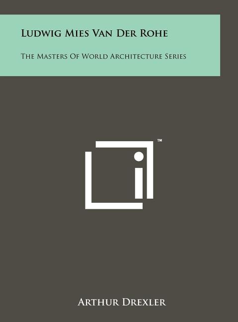Couverture_Ludwig Mies Van Der Rohe