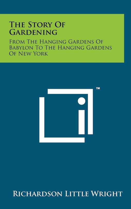 Front cover_The Story of Gardening