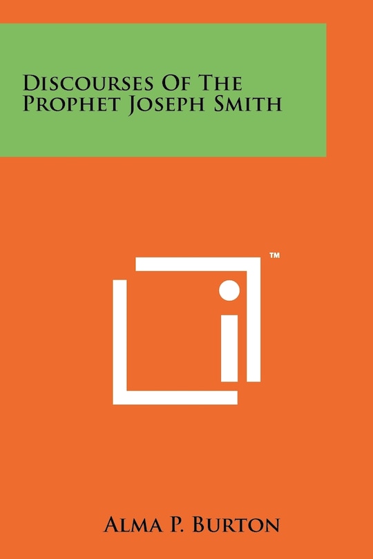 Couverture_Discourses Of The Prophet Joseph Smith