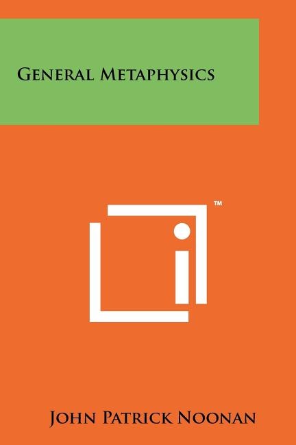 General Metaphysics