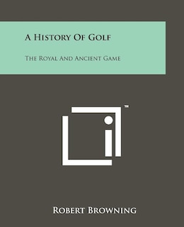 Front cover_A History Of Golf