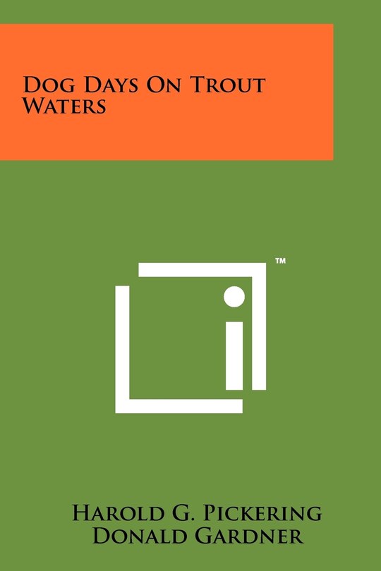 Front cover_Dog Days on Trout Waters