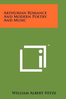 Couverture_Arthurian Romance and Modern Poetry and Music