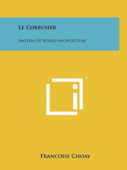 Front cover_Le Corbusier