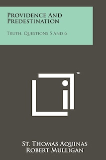 Front cover_Providence And Predestination